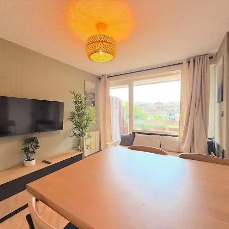 דירה T2 Chic Renove, A Deux Pas Des Remontees Huez